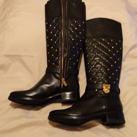 Michael Kors Hamilton Studded Boot - Picture 4 of 7